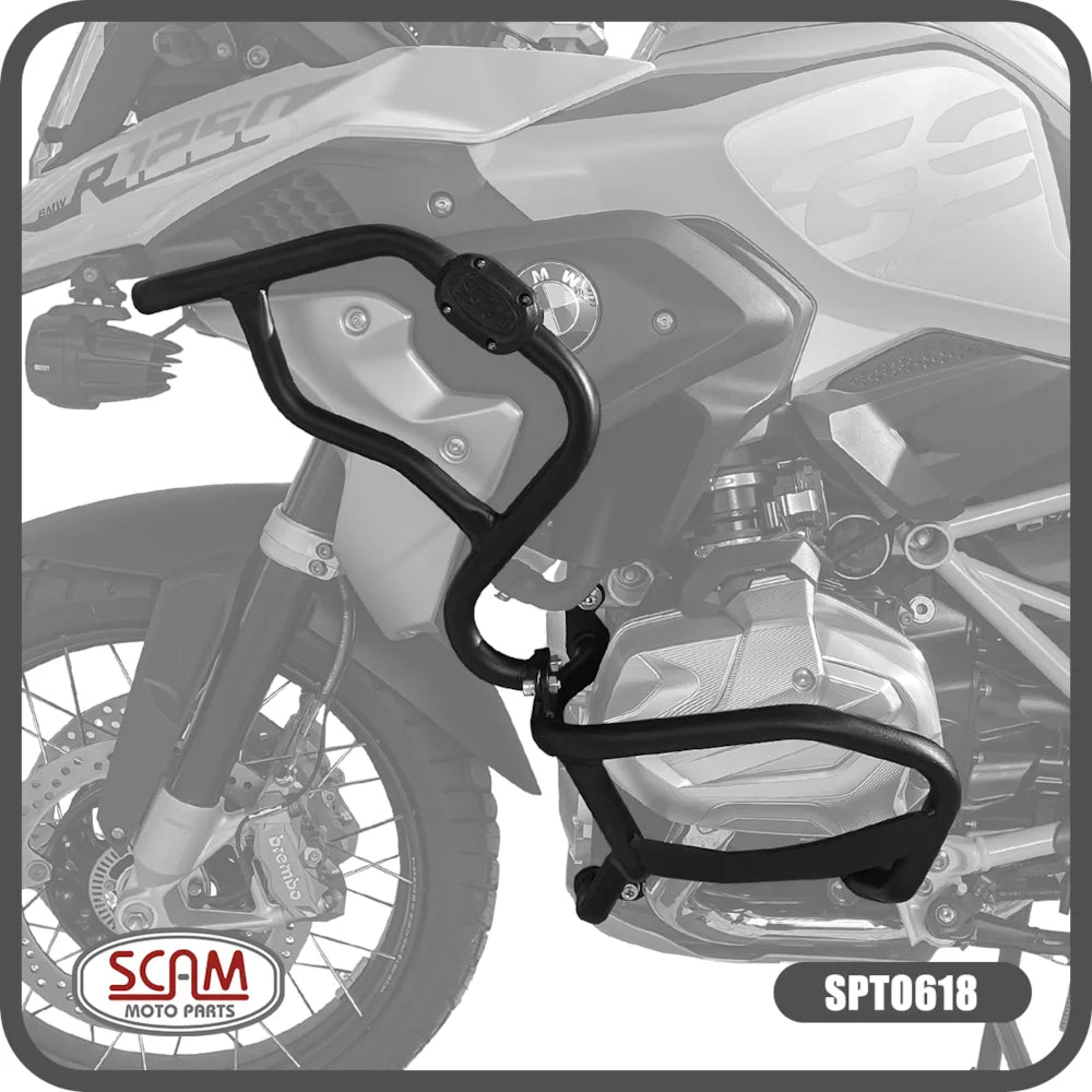 Protetor Motor e Carenagem BMW R1250 GS 2022 Edição Especial Preto Scam SPTO618