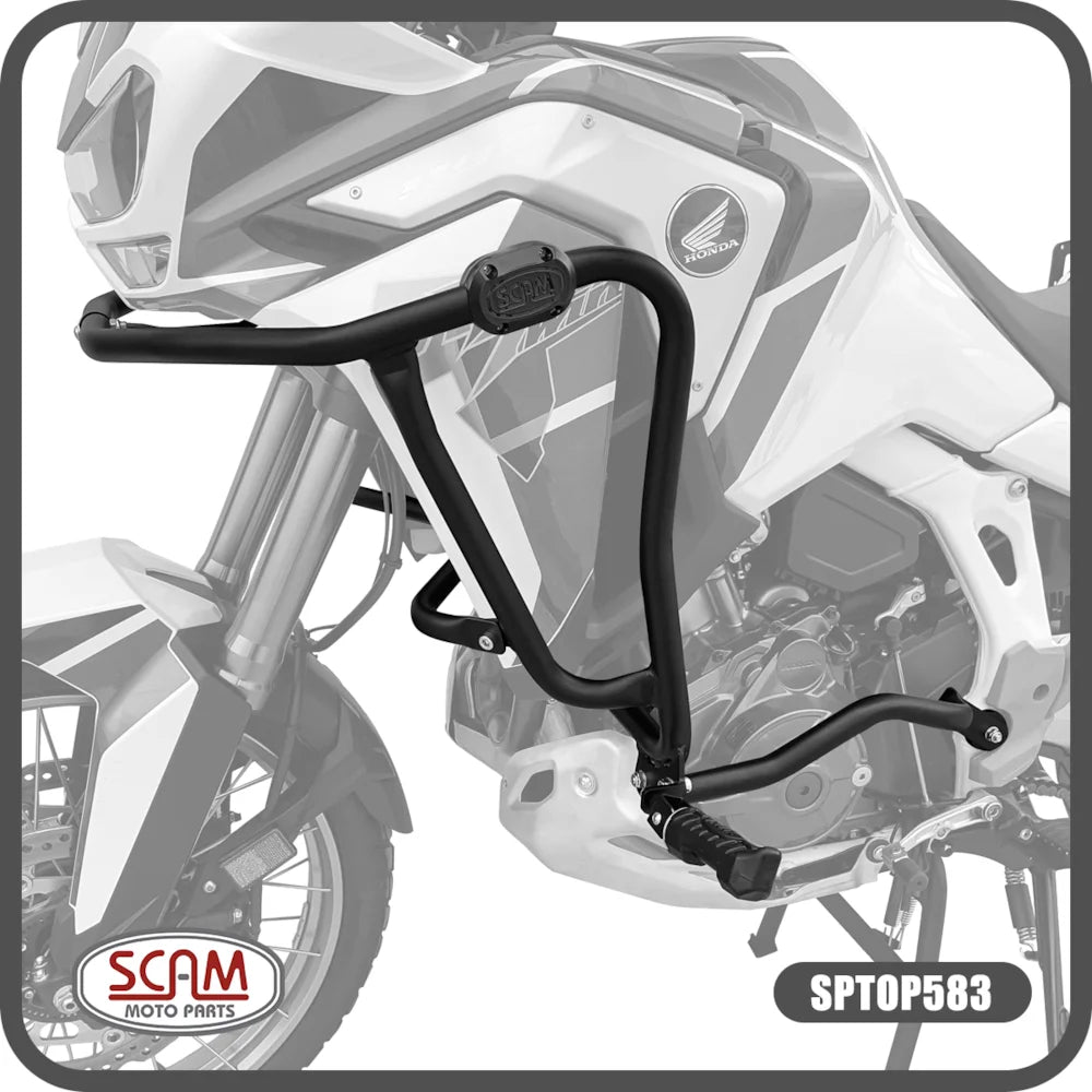 Protetor Motor Carenagem com Pedaleira Triumph Tiger 900 2020 2023 Scam SPTOP511