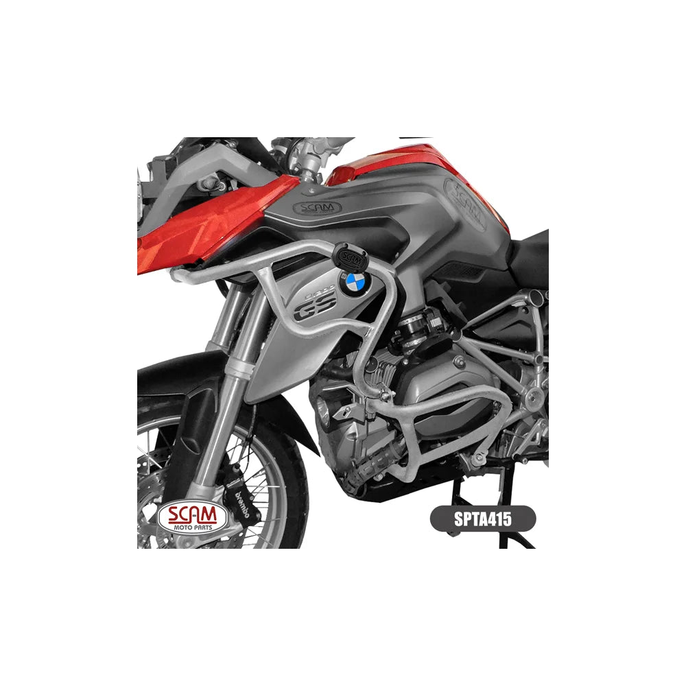 Protetor Motor e Carenagem BMW R1200 GS 2013 Prata Scam SPTA415