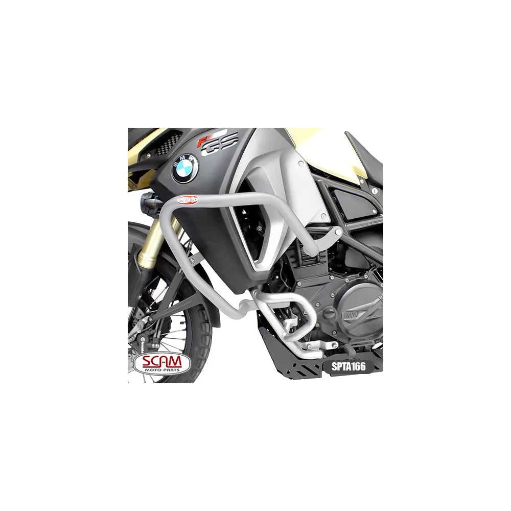 Protetor Motor e Carenagem BMW F 800 GS Adventure 2014 Prata Scam SPTA166