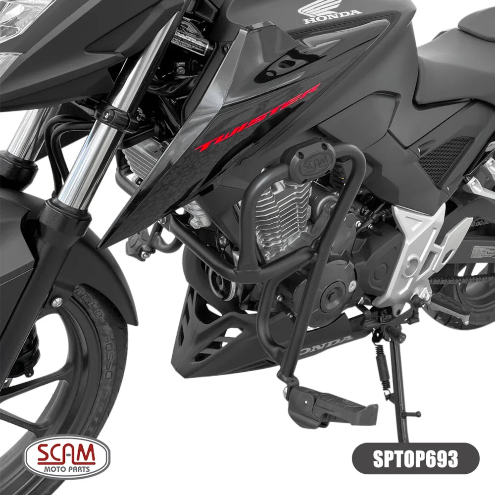 Protetor Carenagem com Pedaleira Twister CB 300 2023 Scam SPTOP693
