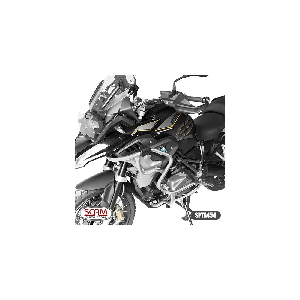Protetor Motor Carenagem Bmw R 1250 Gs Prata Scam SPTA454