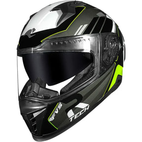 Capacete Race Tech Volt Track Matte Titanium Black 58